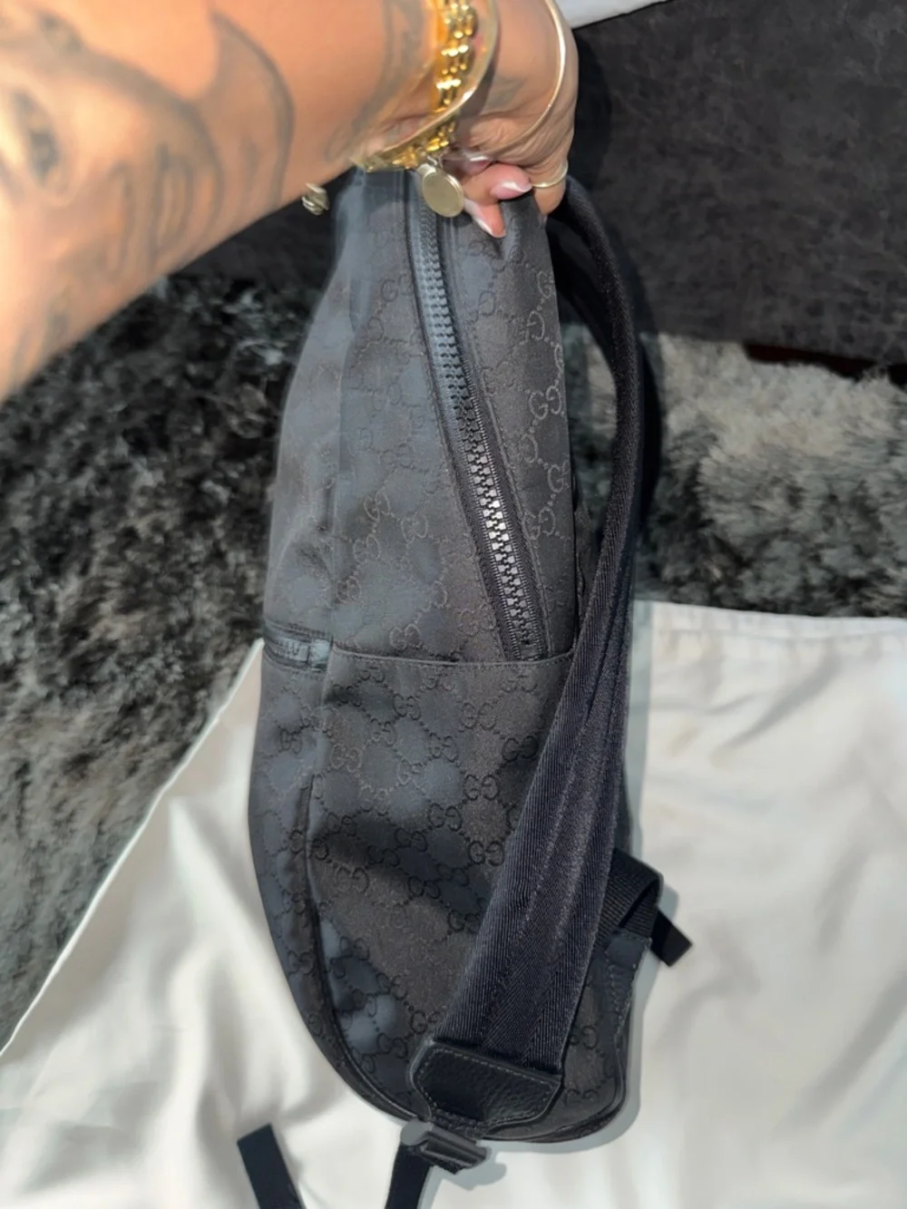 Gucci Quilted Backpack - Luxury Men's Bag - Picture 5 of 6